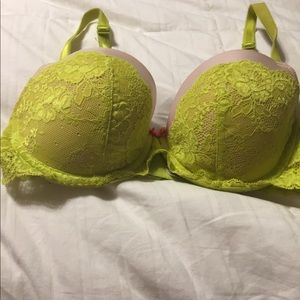 Victoria secret Dream Angel lined Demi bra 34D